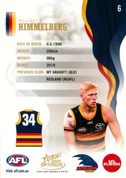 2021 Select Optimum #6 Elliott Himmelberg Back